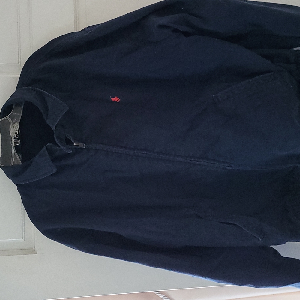 Polo by Ralp Lauren Blue zip up jacket, XL